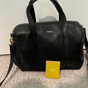 Fossil sydney satchel